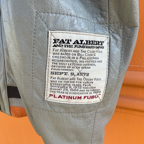 Platinum FUBU Fat Albert and The Junkyard Gang Jacket - Picture 9 of 10
